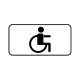 Дорожный знак 8.17 «Инвалиды», светоотраж., 350x700