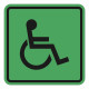 Пиктограмма тактильная СП-01 Доступность для инвалидов всех категорий